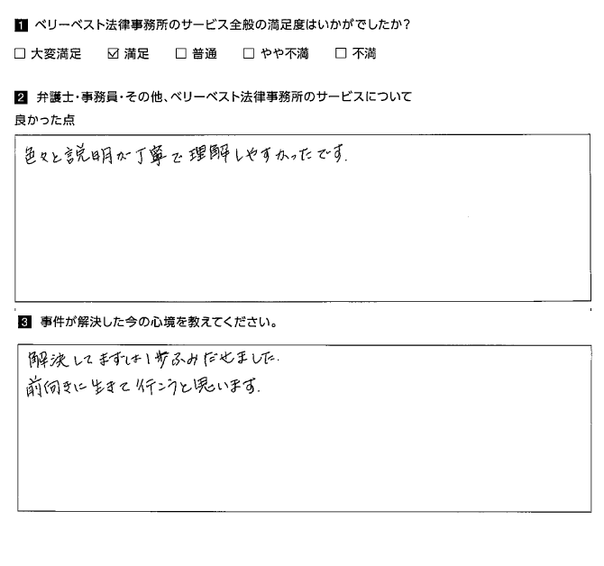 色々と説明が丁寧で理解しやすかったです